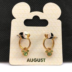 Disney Birthstone Hoop Earrings